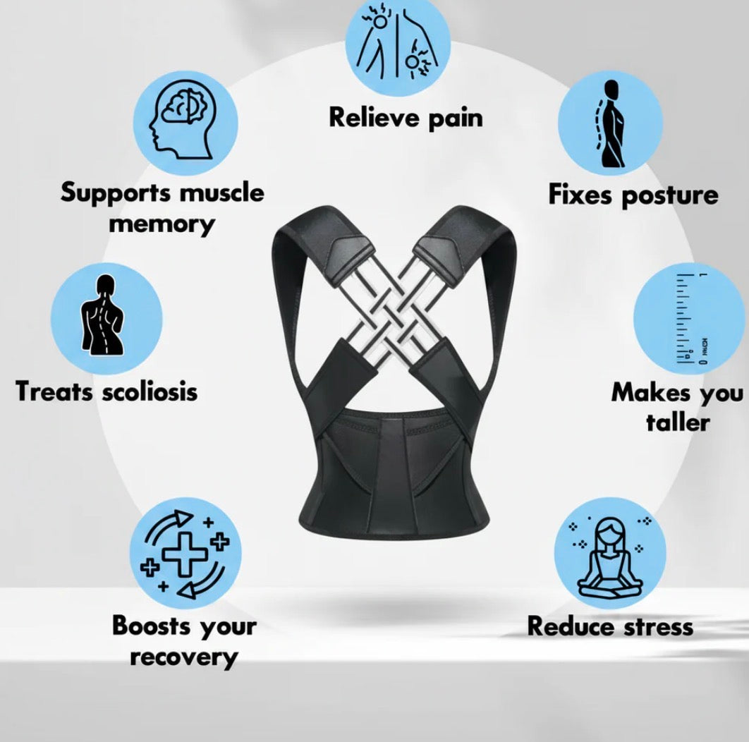 Back Posture Corrector Belt for Men & Women